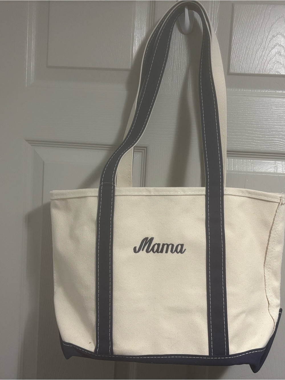 Vintage L.L. Bean Boat and Tote Canvas Bag